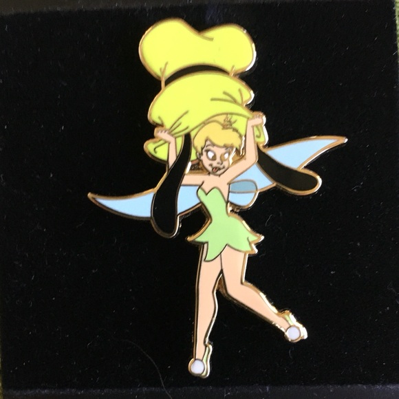 Disney Trading Pin Tinkerbell with Goofy Hat - Picture 2 of 6